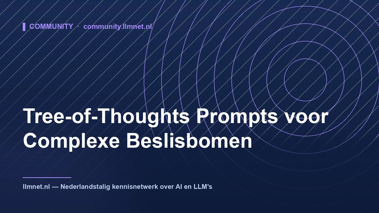 Illustratie: Tree-of-Thoughts Prompts voor Beslisbomen